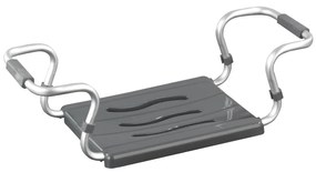 WENKO 73392500-Fürdőbiztonsági ülőke 26x18 cm ezüst/antracit