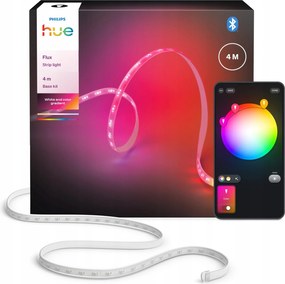 Led szalag 4m 16W 1600lm Rgb Tw Intelligens Flux Strip Philips Hue