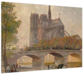 Kép - Robert William Vonnoh, Notre Dame de Paris, reprodukciók (70x50 cm)