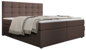 PALMA kárpitozott boxspring ágy + topper, 160x200, inari 24