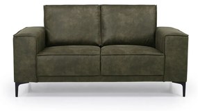 Zöld bőrutánzat kanapé 164 cm Copenhagen – Scandic