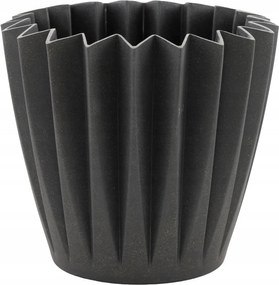 Bambusz Váza szürke átm. 17cm