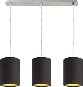 RENDL MORE 60 mennyezeti függőlámpa alap matt nikkel 230V LED E27 3x15W