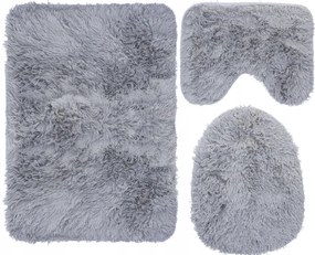 Fürdőszobai Szőnyeg Szett 3AZ1BEN Gyorsan Száradó Fürdőszobai Csúszásgátló