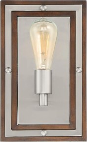 Quoizel vintage fali lámpa westerly polírozott nikkel elsqzs-wty8701bn
