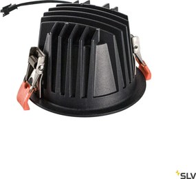 SLV 1003943 NUMINOS DL L Fürdőszobai Beépíthető Lámpa Fekete LED IP44