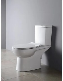 Sapho - hátsó lefolyású kombi WC, kerámia, fehér