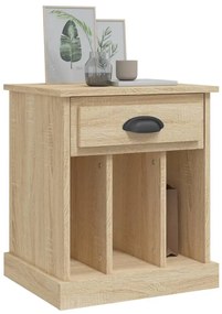 2 db sonoma tölgy éjjeliszekrény 43x36x50 cm