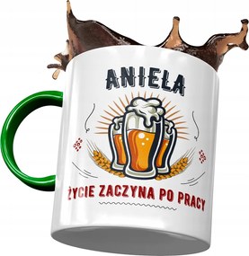 Zöld Bögre Angyalbarátoknak Ajándék Nyomtatott Fotóval