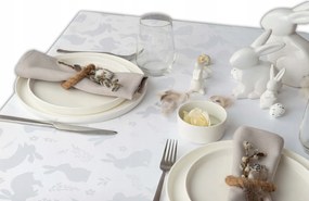 Abrosz Foltálló 140X220 Húsvét Ünnep Minták Húsvéti Nyuszi