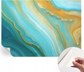 Design fali fotótapéta öntapadós absztrakt hullámok 208x146 cm