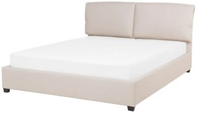 Franciaágy 140 cm BELLA (ágyráccsal) (bézs). 1007170