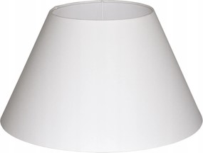 Lámpabúra Asztali állólámpa Kúp 40 cm E27 Fehér Meleg Mirano