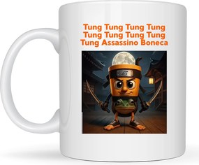 Bögre Viral Italian Brainrot Mem Tiktok Tung Tung Assassino Boneca