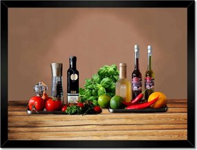 Poszterek keretben 40x30 A világ fűszerei