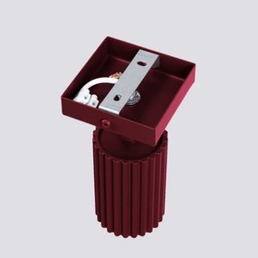 Brilagi - LED fali spotlámpa CRESTO 1xGU10/10W/230V bordó