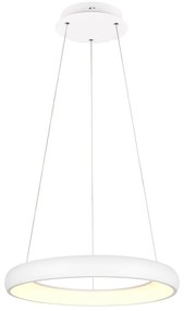 Fehér LED dimmelhető függőlámpa fém búrával ø 62 cm Cardona – Trio