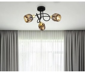 Globo 54357-3B - Felületre szerelhető csillár INDIANA 3xE14/40W/230V