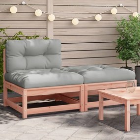 vidaXL kerti karfa nélküli kanapé párnával és lábtartóval