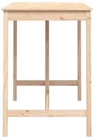 Tömör fenyőfa bárasztal 140 x 80 x 110 cm