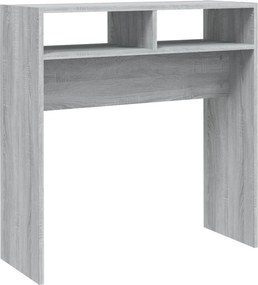 vidaXL szürke sonoma színű szerelt fa tálalóasztal 78 x 30 x 80 cm
