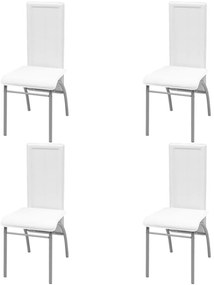 5 darabos fehér étkező szett