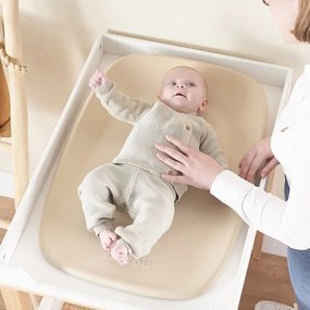 Nattou - Pelenkázó alátét SOFTY 50x70 cm bézs