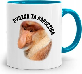 Kék Hordozó Bögre Janusz Pompás Ez A Káposzta fényképes nyomtatással