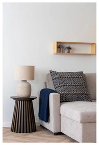Krémszínű asztali lámpa textil búrával (magasság 46,5 cm) Bilby – House Nordic