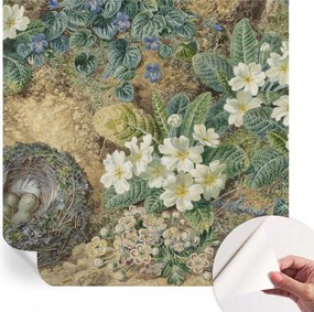 Dekoratív öntapadós fotótapéta az irodába Tavaszi kompozíció 250x250