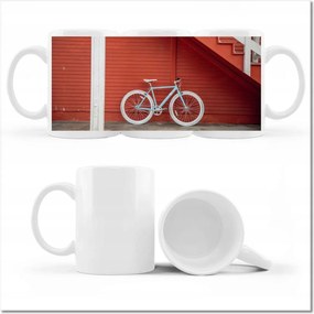 Nyomtatott bögre Kerékpárok Két kerék