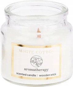 IllatgyertyĂĄk ĂŒvegben fa kanĂłccal 6x6 cm 2 db-os szett