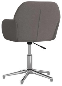 Sötétszürke szövet forgó irodaszék