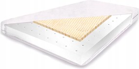 Habszivacs matrac 110x160 latex rugalmas 21cm rezgéscsillapítás puha H1