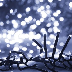 hideg fehér fényű fürtös PVC LED-szalag 3000 LED-del 23 m