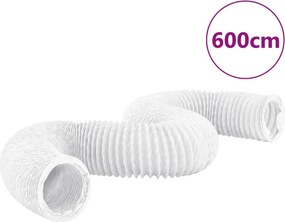 vidaXL PVC elszívócső 6 m Ø20 cm