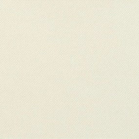 krémszínű 100% oxford poliészter erkélyparaván 75 x 1000 cm