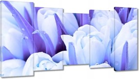 Vászonkép 150x80 Kék tulipánok