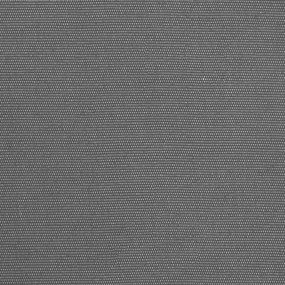 antracit szövet és acél feltekerhető napellenző 150 x 150 cm
