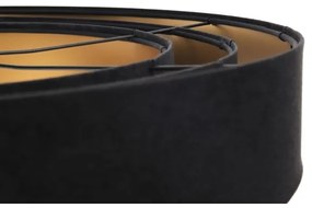 TRINITI lógcsillár 1xE27/60W/230V fekete/arany