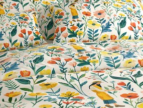 Pamut ágynemű FLOVINA POLY színes Ágyneműhuzat mérete: 70 x 90 cm | 140 x 200 cm