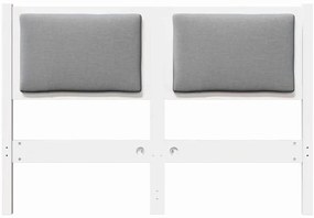 Fejtámla Egyéb Fehér 135 cm Tömör fenyőfa