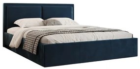 Kárpitozott ágy Soave II 140x200 cm. Kék