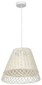 Csillár zsinóron VIMINI 1xE27/40W/230V rattan