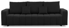 Nagy szétnyitható kanapé Modena I Fekete