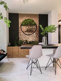 ÁTLÓS DIÓ 60x60 MDF FALPANEL 17MM