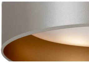 Duolla - LED Mennyezeti lámpa ROLLER LED/24W/230V átm. 45 cm ezüst/arany