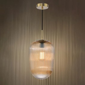 Dar Lighting modern függeszték abrielle csiszolt bronz darabr0106