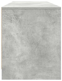 betonszürke szerelt fa TV-szekrény 188,5x41x50 cm