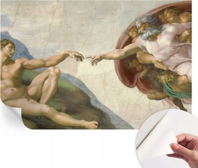 Öntapadós fali fotótapéta Hálószobába Spirituális kapcsolat 104x70 cm